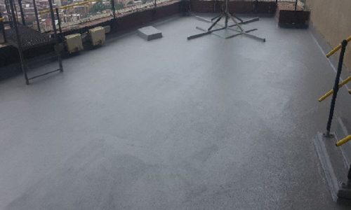 Lukasrand Microwave tower waterproofing of concrete decks 2